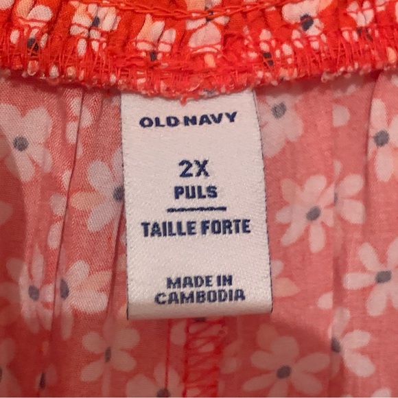 NWT Old Navy Tie Front Jumpsuit - Picture 3 of 5